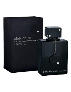 Frasco negro con colgante y pedrería de Armaf Club de Nuit Intense Man EDT 105 ml 2