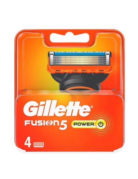 Cargador Gillette Fusion Power 4 recambios.