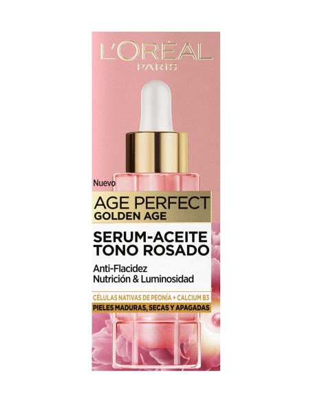 L'Oréal Age Perfect Golden Age. Sérum Aceite Rosado 30ml.
