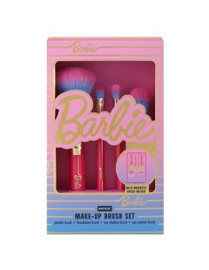BARBIE ESTUCHE BROCHAS DE MAQUILLAJE