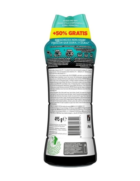 LENOR PERLAS DE PERFUME ROPA UNSTOPPABLES 495 GRS FRESH