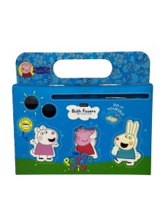 PEPA PIG PINTURA + BOMBAS DE BAÑO