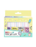 DEEDOO SET 4 LACAS DE UÑAS INFANTILES