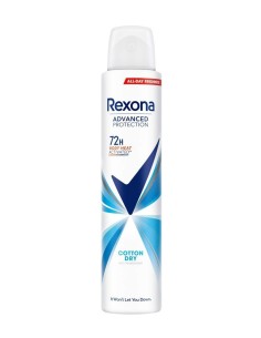 REXONA DESODORANTE SPRAY WOMAN COTTON DRY 72 H 200ML