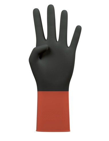 GUANTE BICOLOR TALLA EXTRA-GRANDE