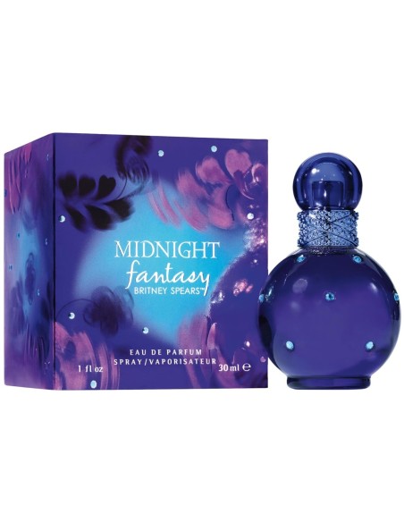 Fantasy Britney Spears Midnight EDP 30 ml con notas frutales y florales