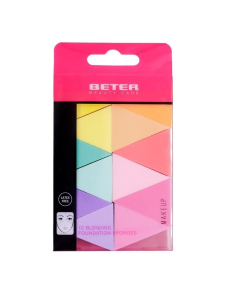 Esponja de látex partible para maquillaje