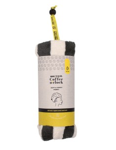 TURBANTE DE MICROFIBRA PARA EL CABELLO COFFEE O'CLOCK 2