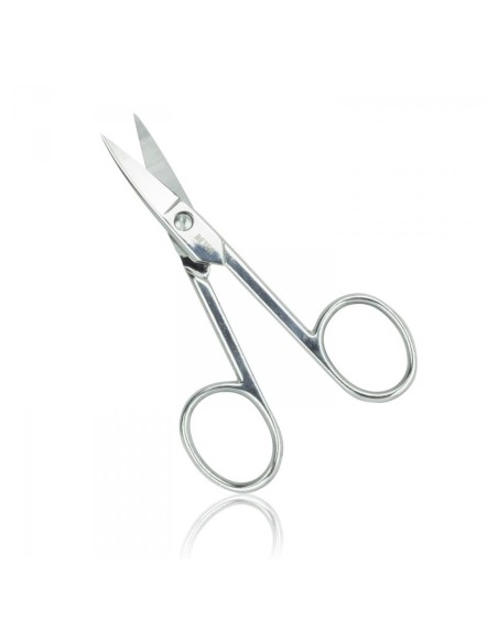 TIJERA MANICURA UÑAS CURVA CROMADA