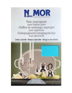 Dylon Nmor Paño Impregnado Limpia Plata | Brillo Duradero