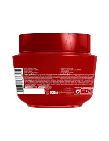 Mascarilla Elvive con Filtro UV y Peonía Roja para proteger el cabello teñido.