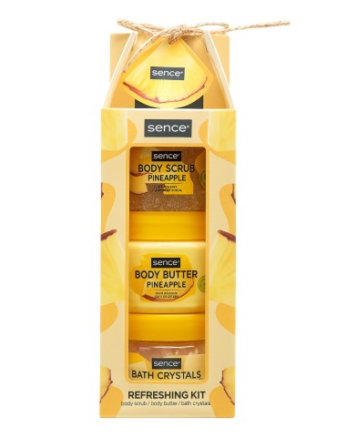Sence Set Corporal 3 Piezas exfoliación hidratación regalo.