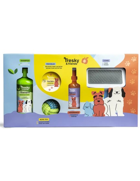 Kit 5 piezas Tresky & Friends para perros.