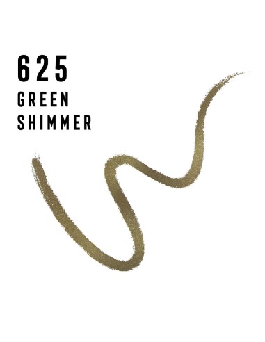 MF PERFILADOR OJOS MASTERPIECE WOW LINER GEL EYELINER WATERPROOF 625 GREEN SHIMMER