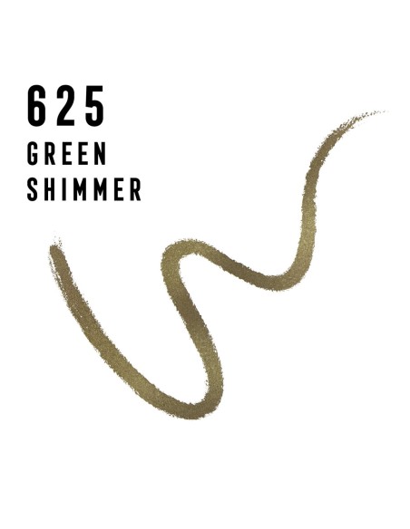 MF PERFILADOR OJOS MASTERPIECE WOW LINER GEL EYELINER WATERPROOF 625 GREEN SHIMMER