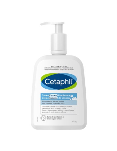 CETAPHIL CREMA ESPUMA LIMPIADORA 473 ML
