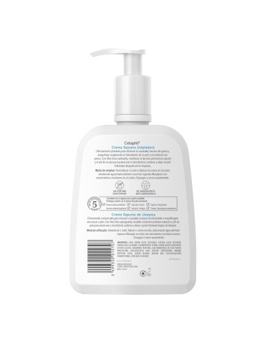 CETAPHIL CREMA ESPUMA LIMPIADORA 473 ML
