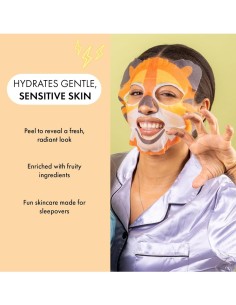 Mascarilla 7th Heaven Tigre tela manzana kiwi luminosidad. 2