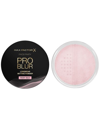 Polvos sueltos tono Rosy Silk fijador matificante.