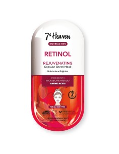 Mascarilla 7th Heaven Retinol rejuvenecedora facial