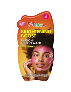 Mascarilla 7th Heaven Peel-Off con Vitamina C brillo