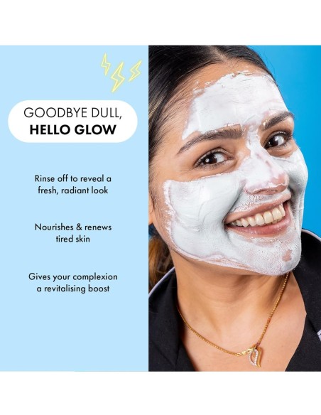 Mascarilla facial que limpia y reduce el tamaño de poros