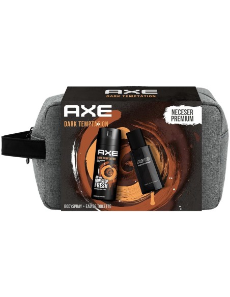 AXE Set Dark Temptation: Colonia 100ml + Neceser