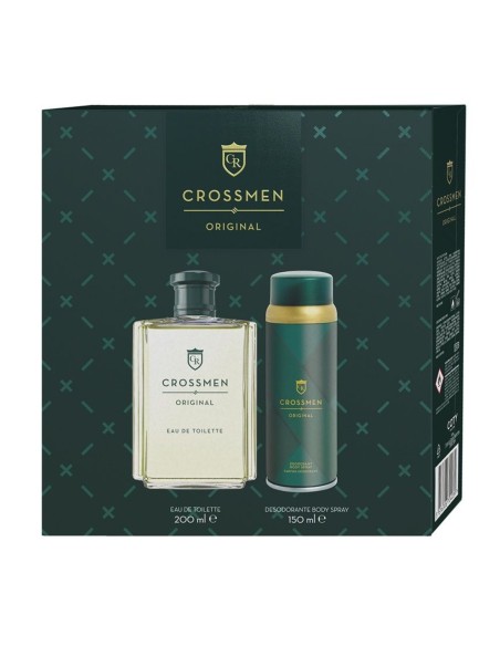 Set Crossmen Original colonia y desodorante spray hombre