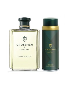 Set Crossmen Original colonia y desodorante spray hombre 2