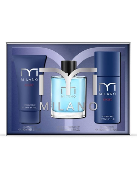 Set Milano Sport para hombre con EDT y desodorante