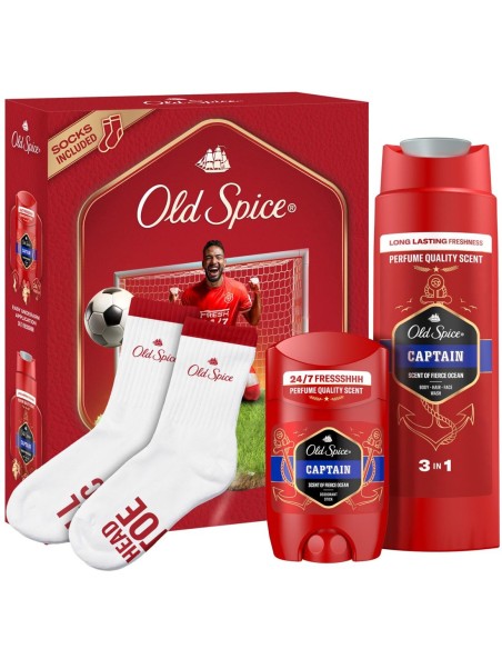 Pack Old Spice Captain con calcetines de regalo Pack Old Spice Captain con calcetines de regalo