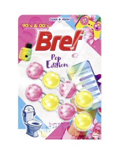 Bref Poder Activo colgador WC doble pack ahorro.