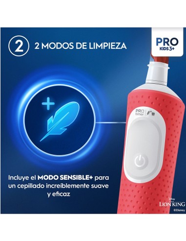 Cepillo Eléctrico Oral-B Kids Rey León: Limpieza para niños