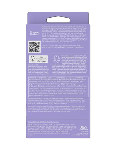 Maquinilla Venus con 2 recambios barras de gel