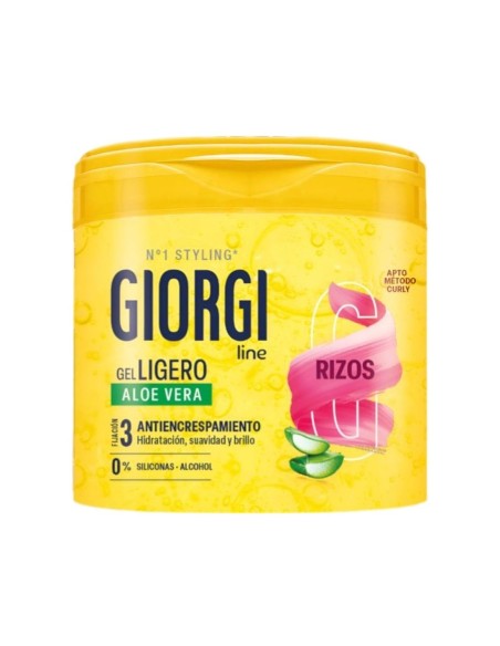Tarro gel ligero Giorgi 400 ml rizado