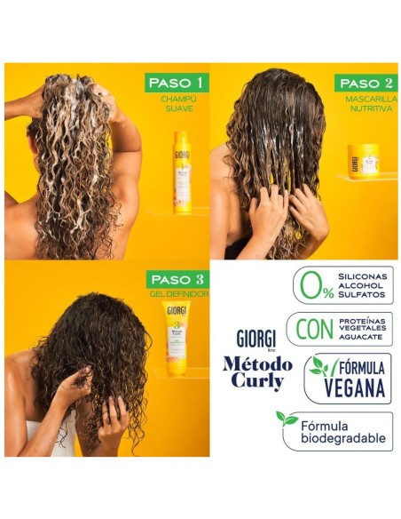 Giorgi Gel Ligero Rizos Aloe Vera 400 ml Método Curly