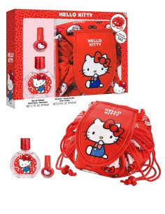 HELLO KITTY SET COLONIA VAP 50 ML + BOMBONERA + UÑAS