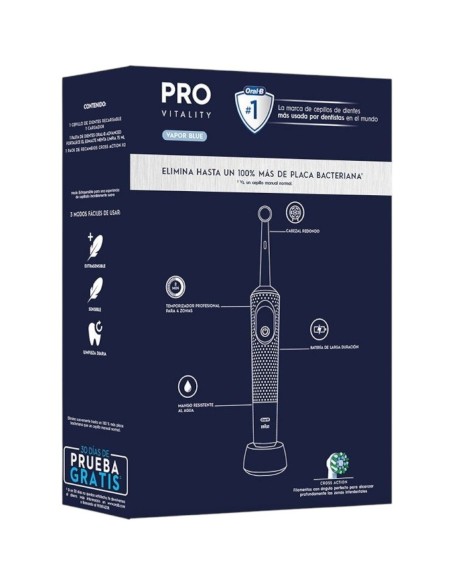 Cepillo electrico Oral-B Vitality Pro Vapor Blue