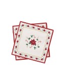 SERVILLETA NAVIDAD HOLLY 33X33 20 UDS