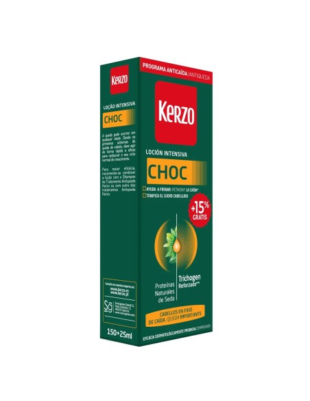Kerzo Choc Loción Intensiva Anticaída 150 ml - Fortalece el cabello