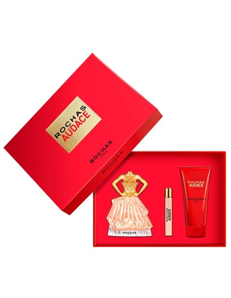 Cofre de regalo para mujer Rochas Audace de Rochas Paris.