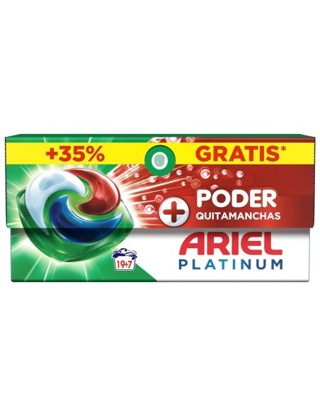 Ariel Detergente Cápsulas Platinum 26 lavados