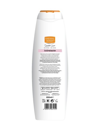 Envase Gel de Baño Natural Honey Hidratante