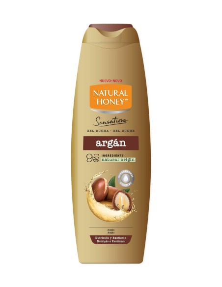 Envase Natural Honey Gel de Baño Argán
