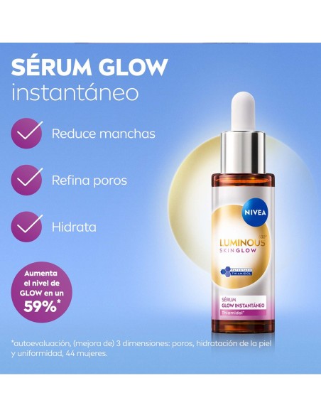 Serum Glow Instantáneo Nivea 30 ml Serum Glow Instantáneo Nivea 30 ml