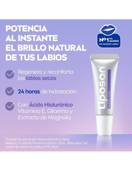 Bálsamo labios ácido hialurónico y vitamina E