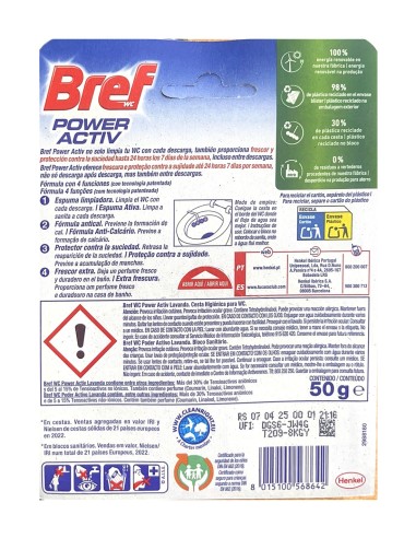 Bref Colgador WC Clean + Fresh Lavanda