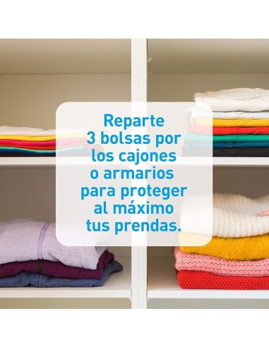 Orion antipolilla para armarios y cajones.