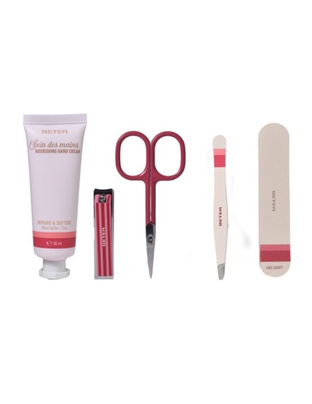 Kit de manicura Beter tijeras, alicate y pinzas.
