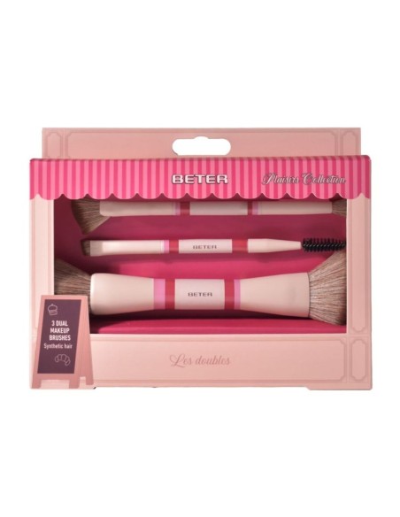 Estuche Beter Plaisirs Collection 3 brochas dobles.